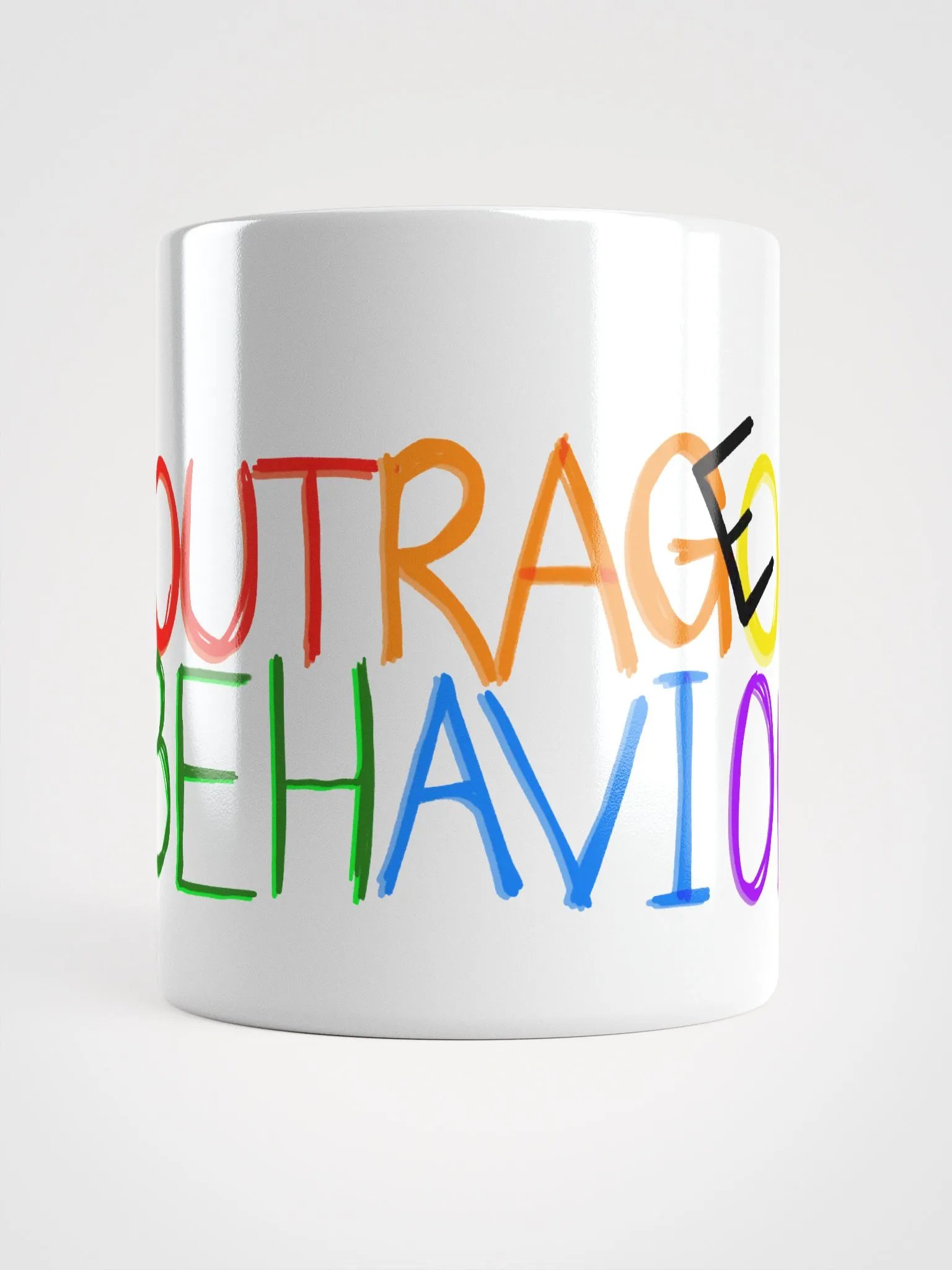 OUTRAGEOUS BEHAVIOUR!!! - Mug V.2 product image (1)