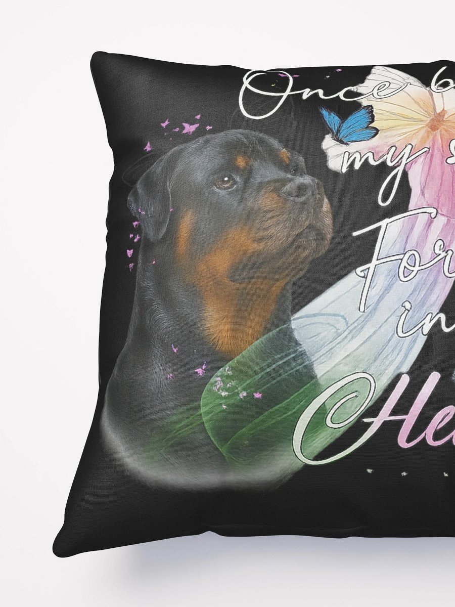 Once by my side, Forever in my Heart Rottweiler All-Over Print Pillow product image (5)