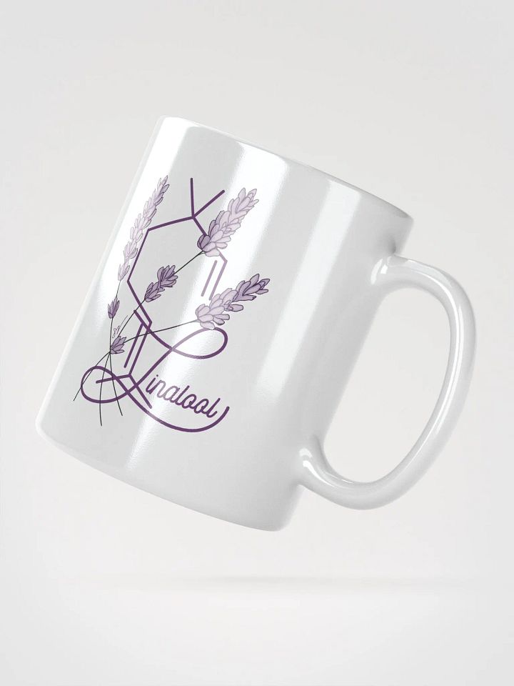 Lavender Linalool Watercolor Ceramic Mug product image (4)