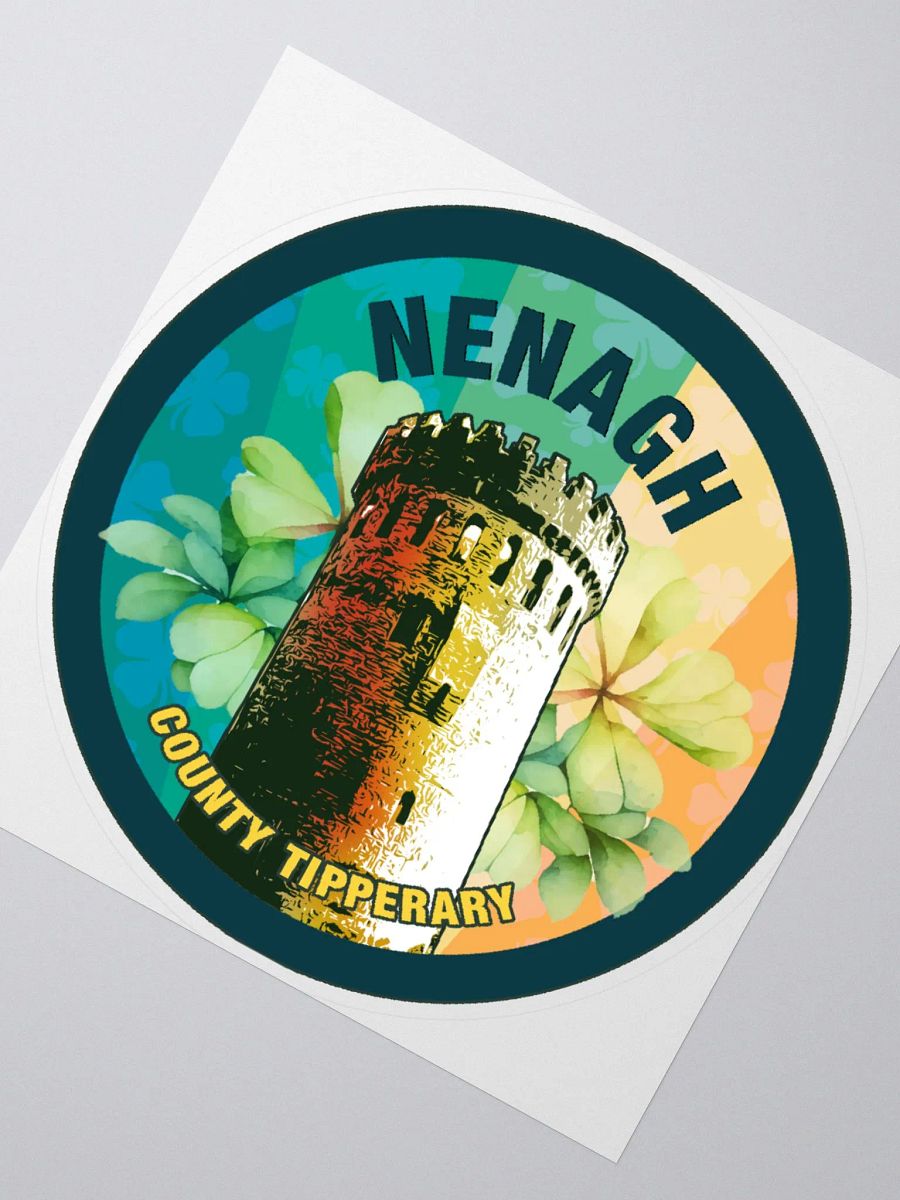 Nenagh: Sticker (Circular - Castle) product image (2)