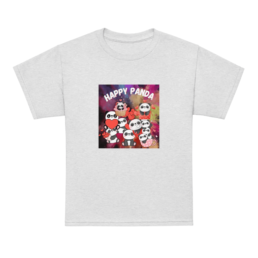 Happy Panda T Shirt product image (7)