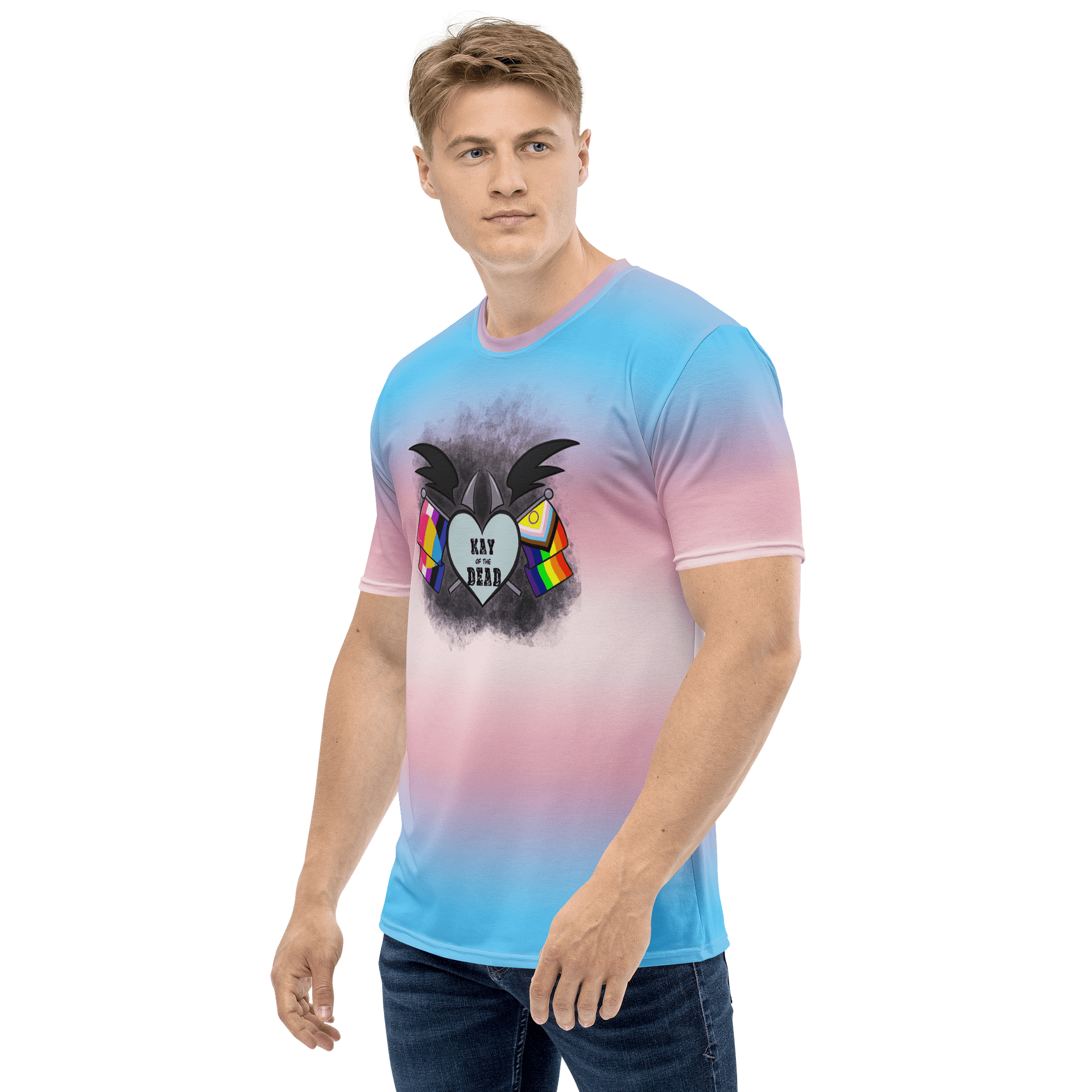 Kay_of_the_Dead Pride Logo Transgender Pride Tee product image (3)