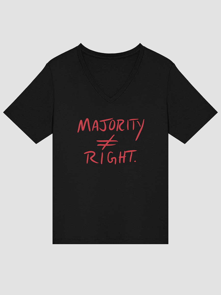 Majority ≠ Right V-Neck tee product image (11)