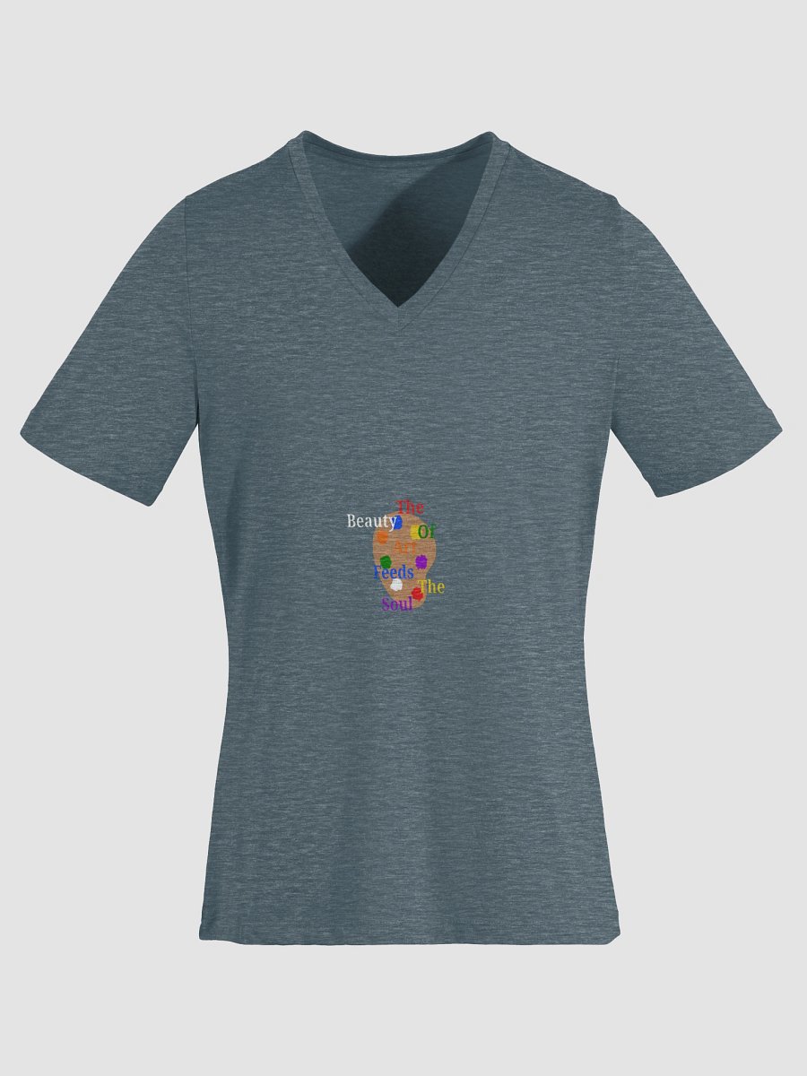Artistic Palette V-Neck Tee product image (3)