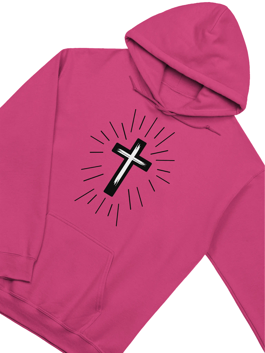Brushstroke Cross Classic Hoodie product image (2)