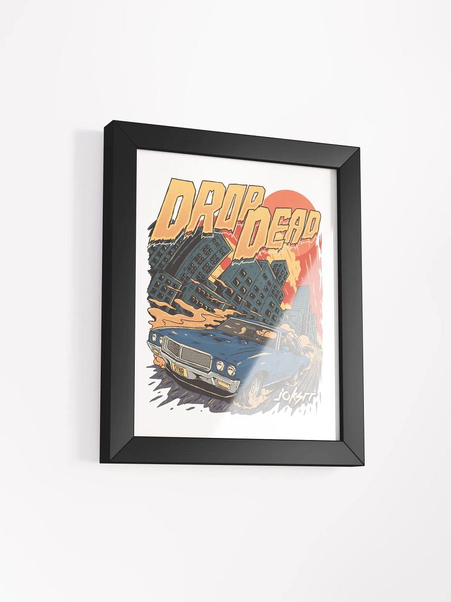 DROP DEAD Framed Poster product image (31)