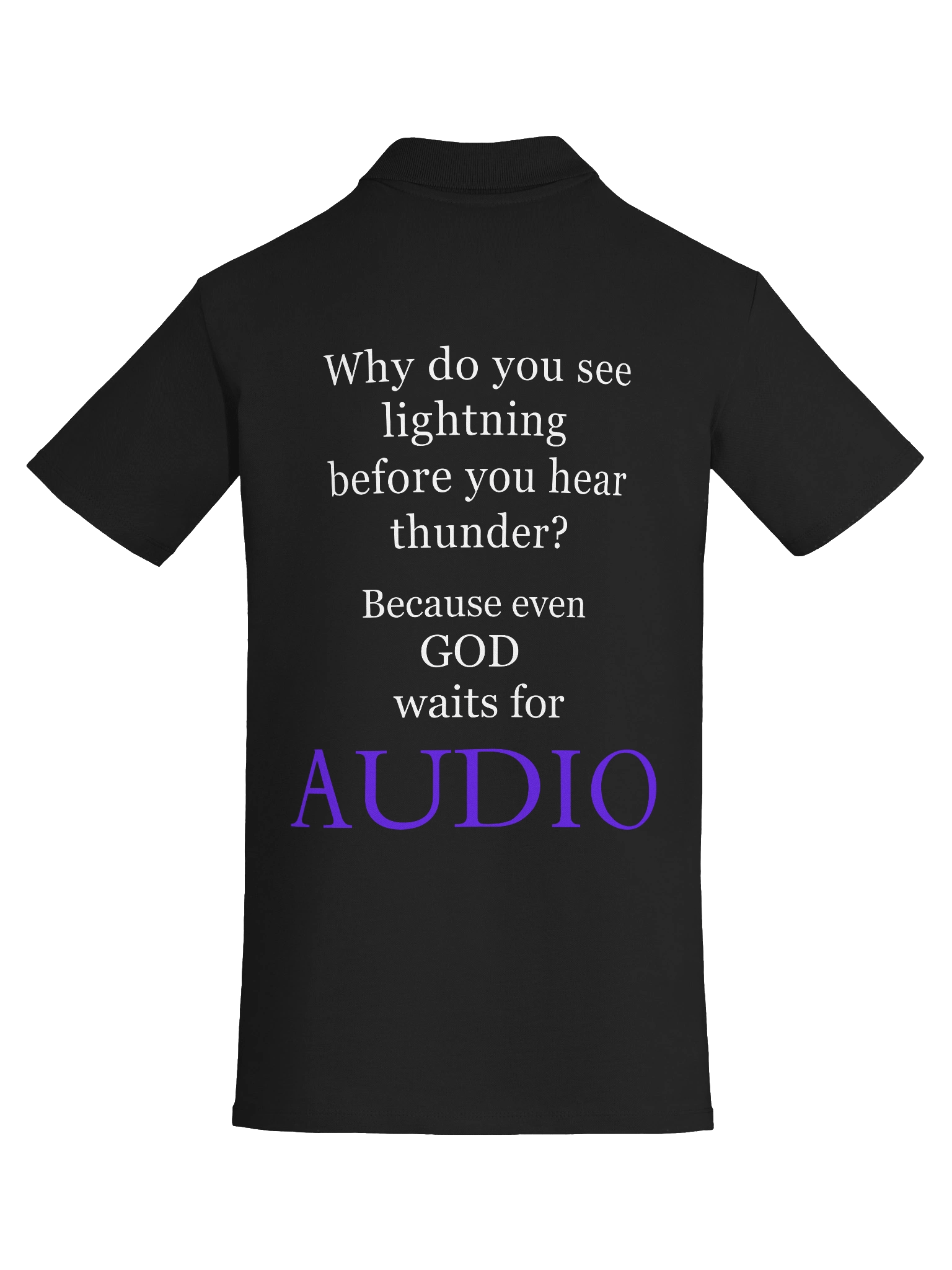 Audio Lab "Wait for Audio" Polo Shirt product image (7)
