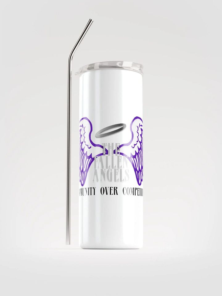 Fallen Angel Stainless Steel Tumbler White product image (1)