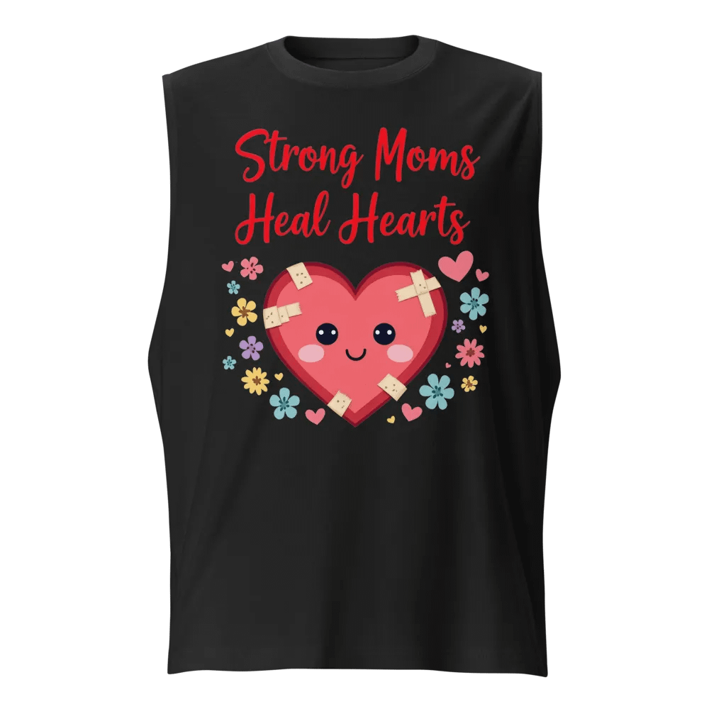 Strong Moms, Healing Hearts Muscle Tank product image (1)