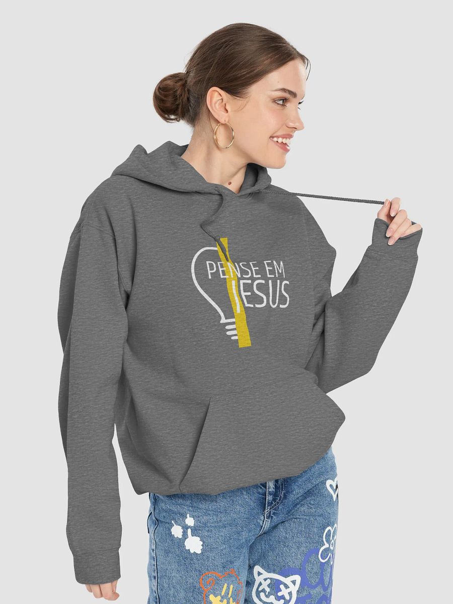 Pense Em Jesus - Brazilian/Portugeze Think About Jesus Hoodie product image (19)