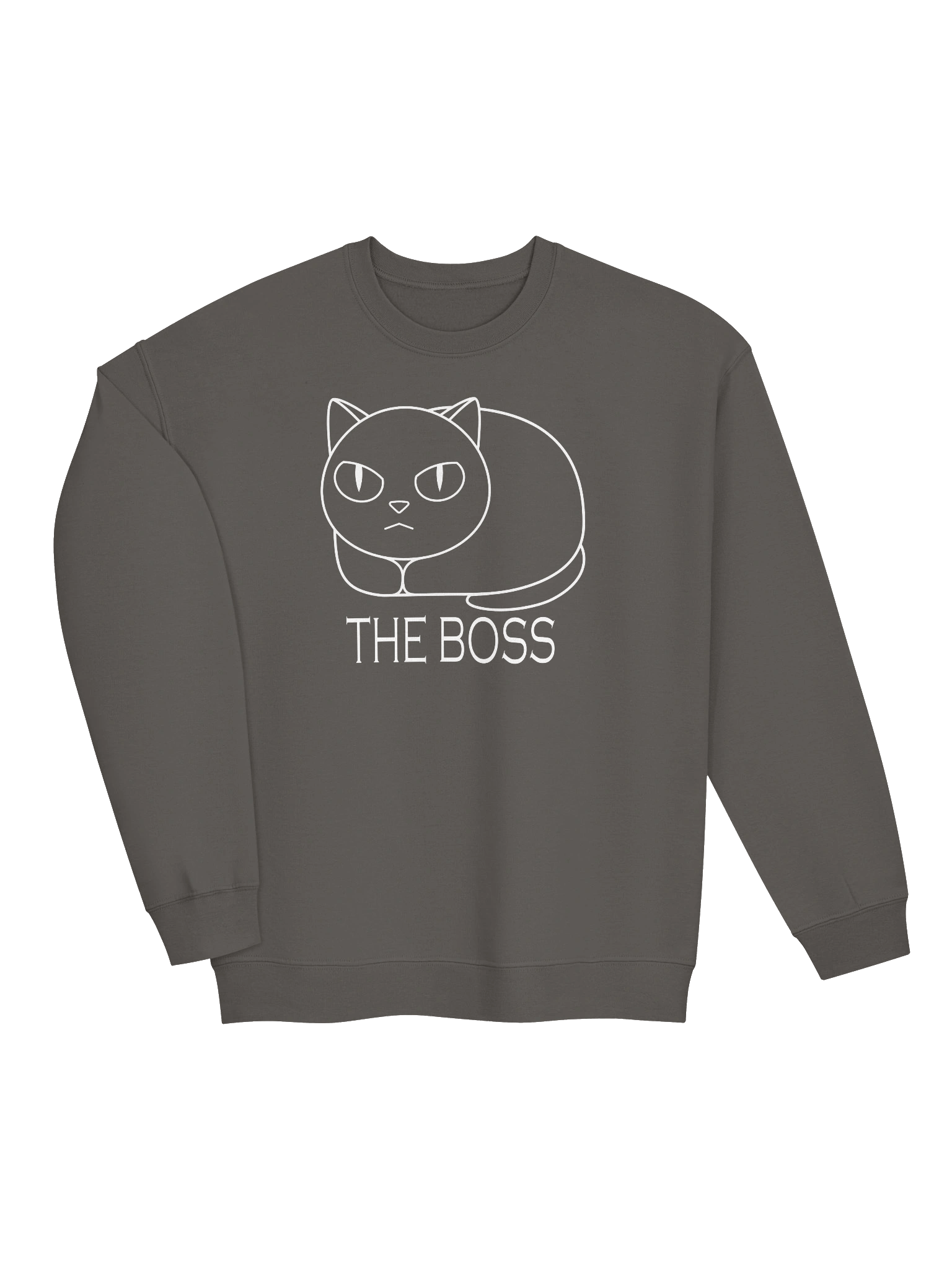 The Boss - Unisex Adult Midweight Crewneck Sweatshirt product image (2)