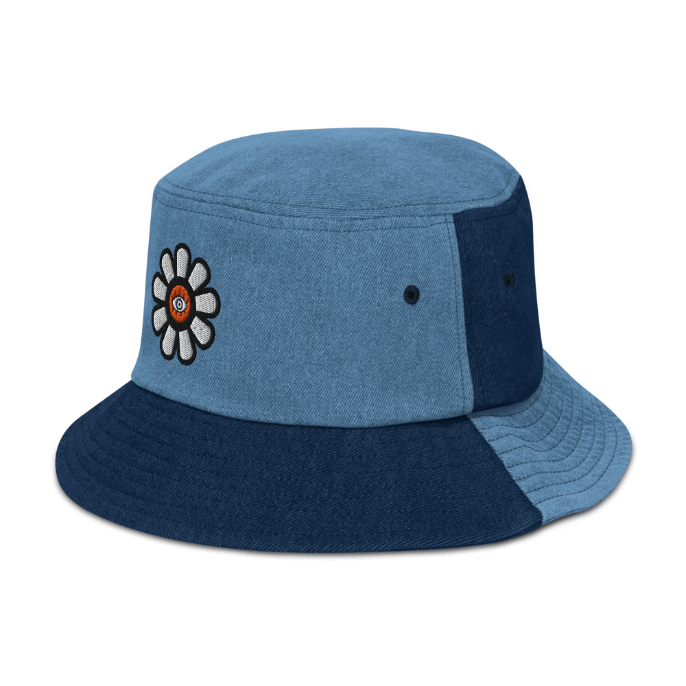 Lucky Eye Denim Bucket Hat product image (8)