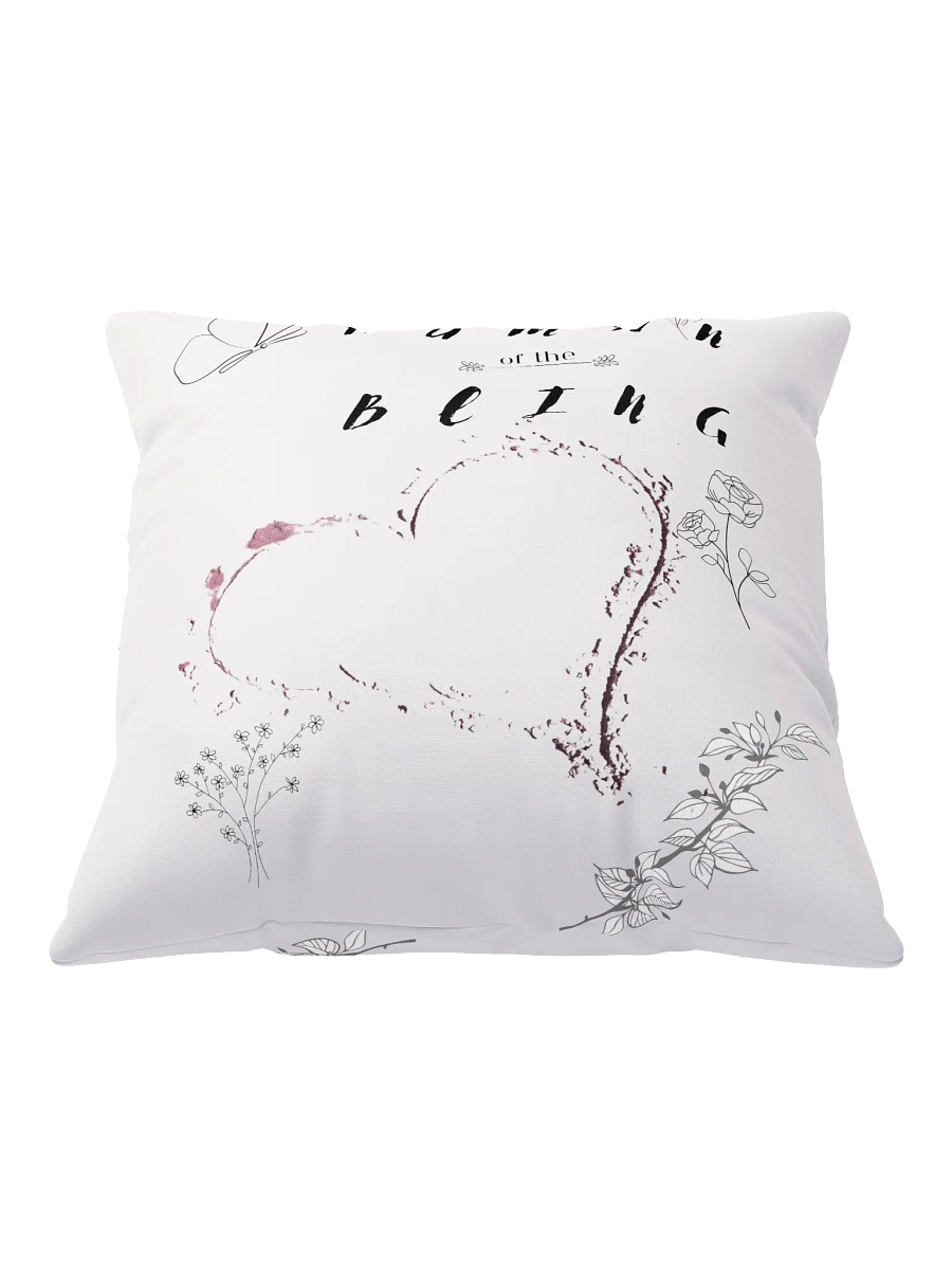 Cascading Love All-Over Print Pillow, "Human of the Being" product image (3)
