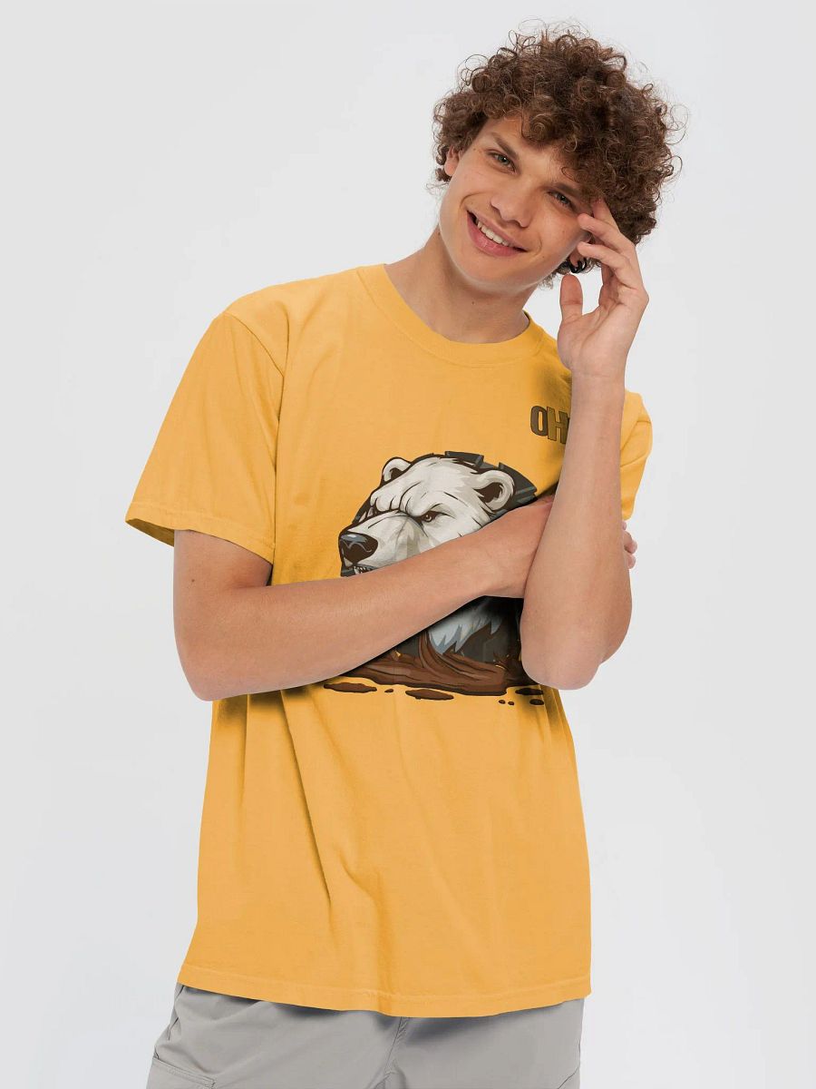 The Frostbite Bruiser (Bear) - Comfort Colors Garment-Dyed Heavyweight T-Shirt product image (5)