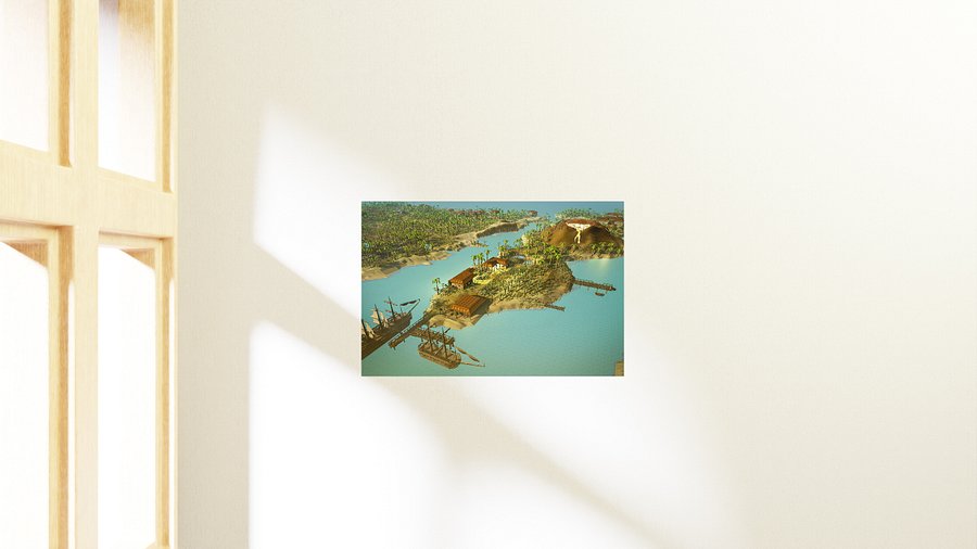 Karamja | Enhanced Matte 3D OSRS Poster product image (4)
