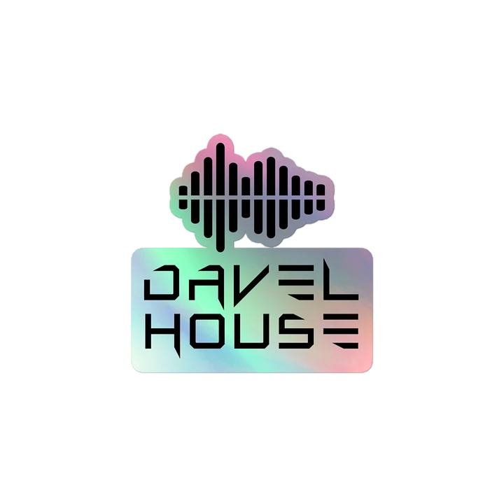 DavelHouse Holographic Sticker product image (1)