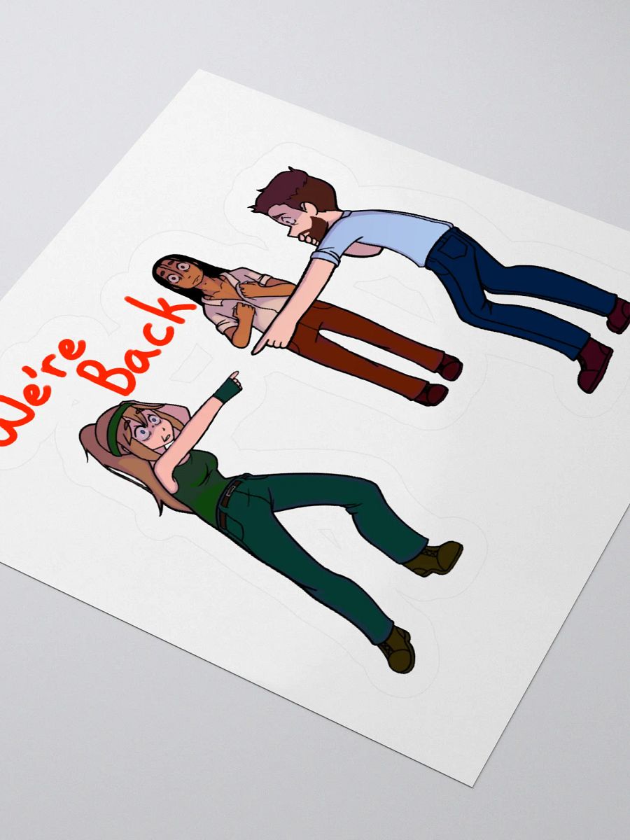 We’re Back?! – Resurrection Sticker product image (3)