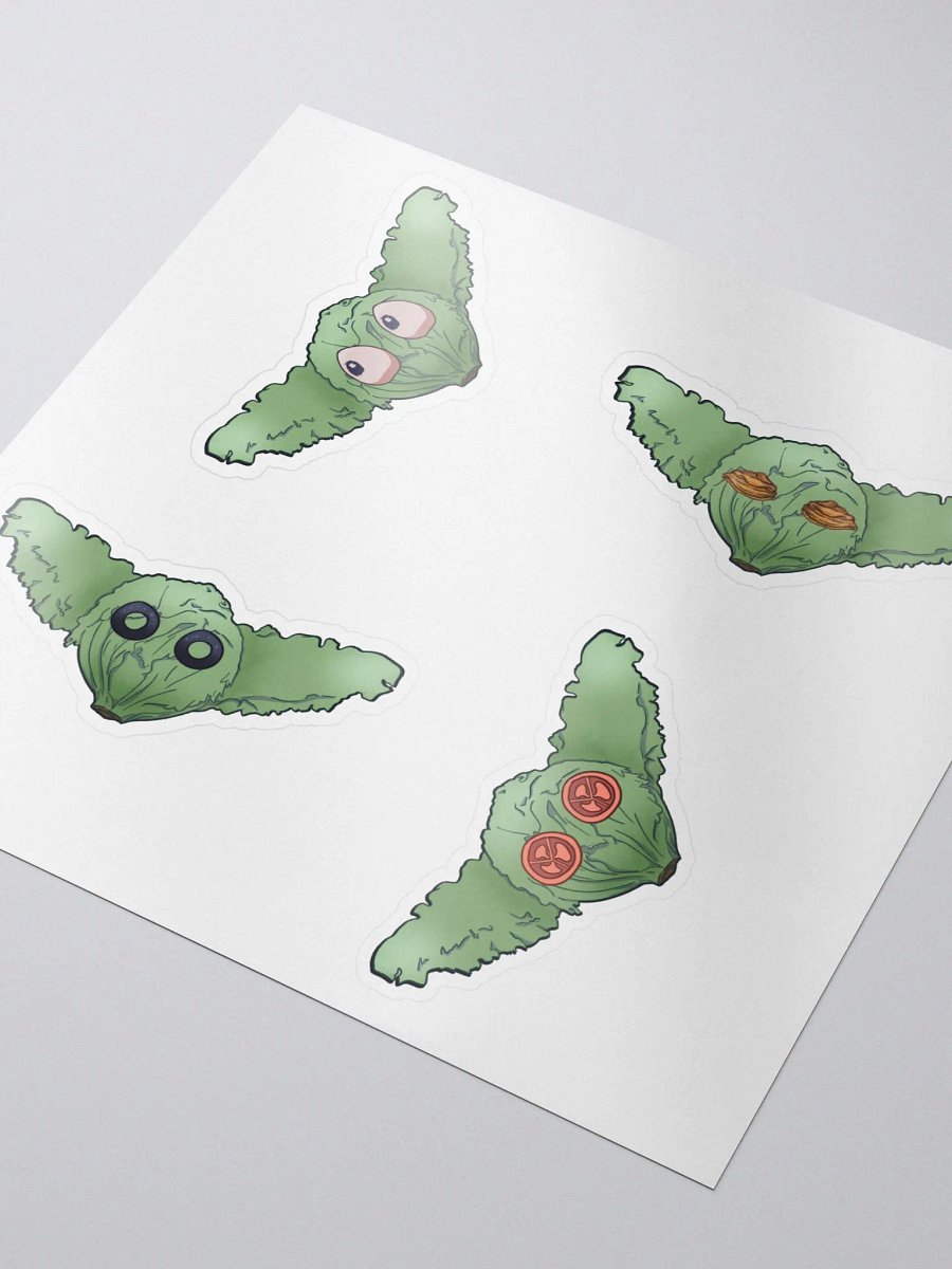 Lettuce Yoda Stickers product image (3)