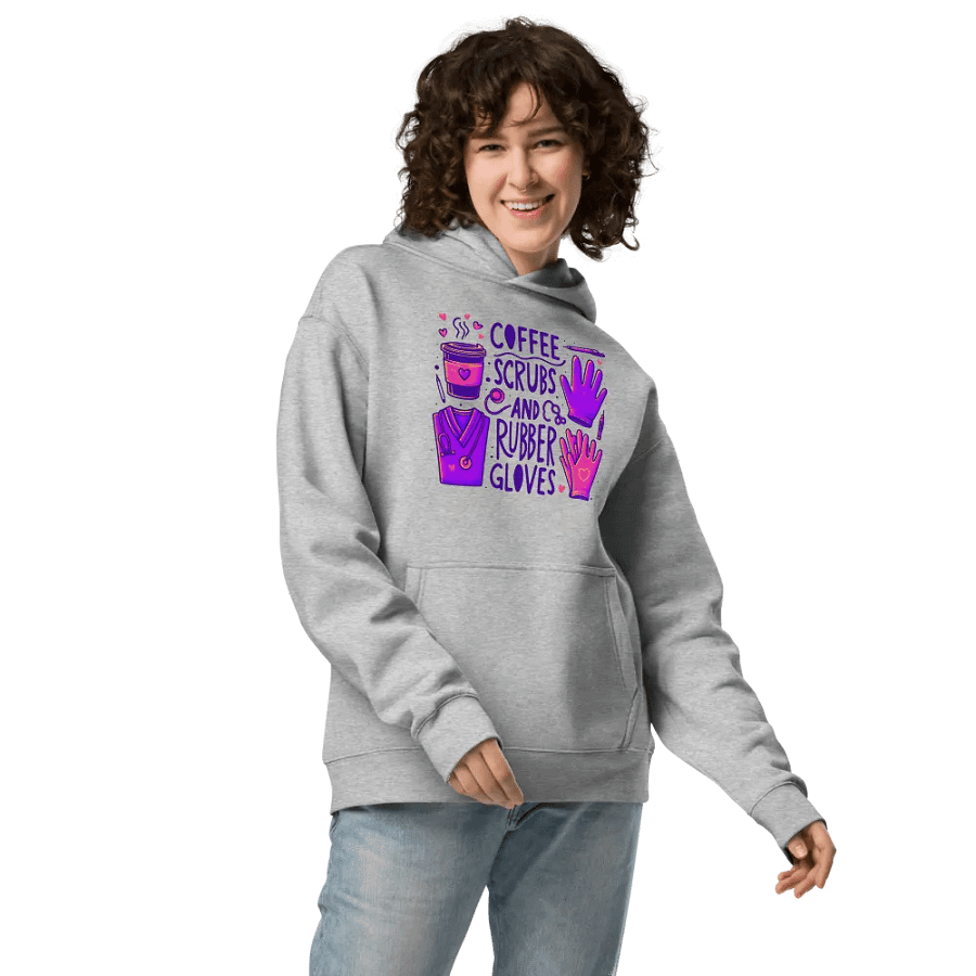 Healthcare Heroes Coffee Scrubs Hoodie product image (3)