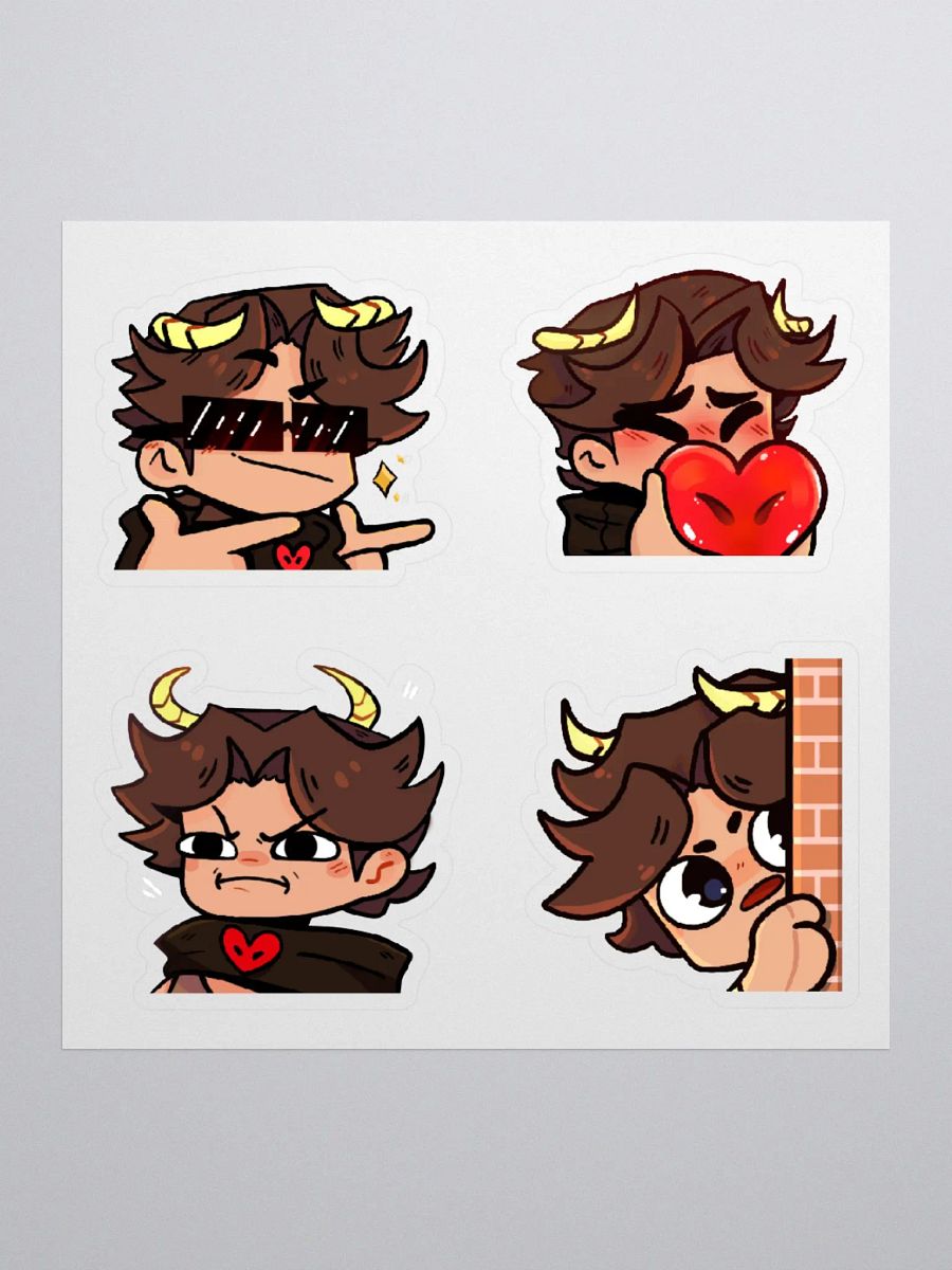 Nukeri Emote Sticker Set #1 product image (1)