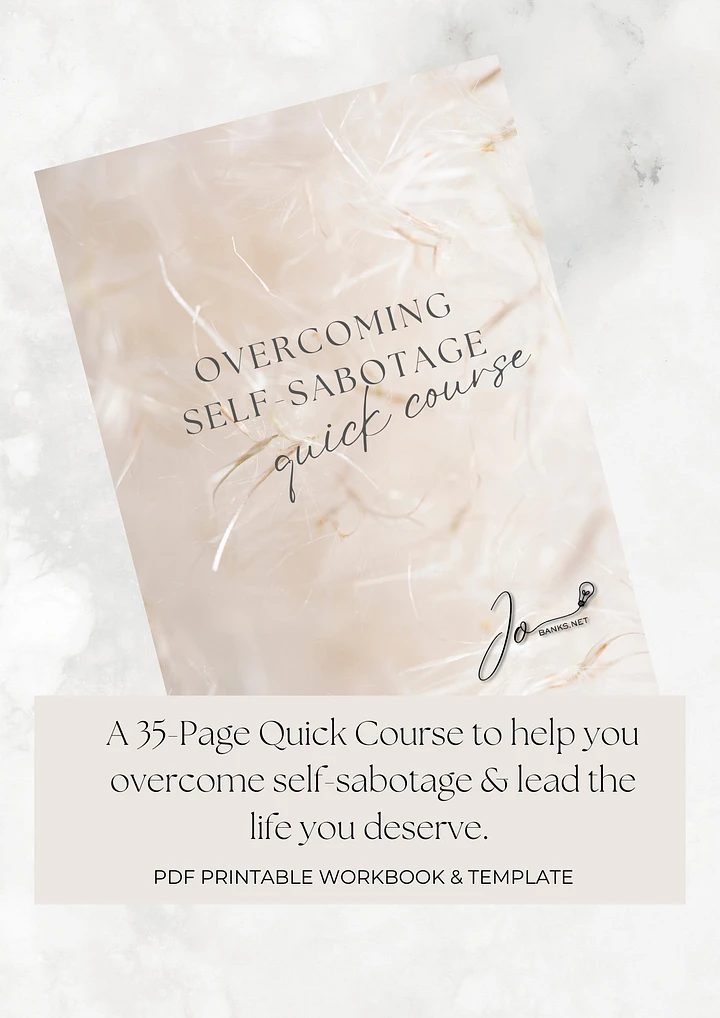 Overcome Self-Sabotage product image (2)