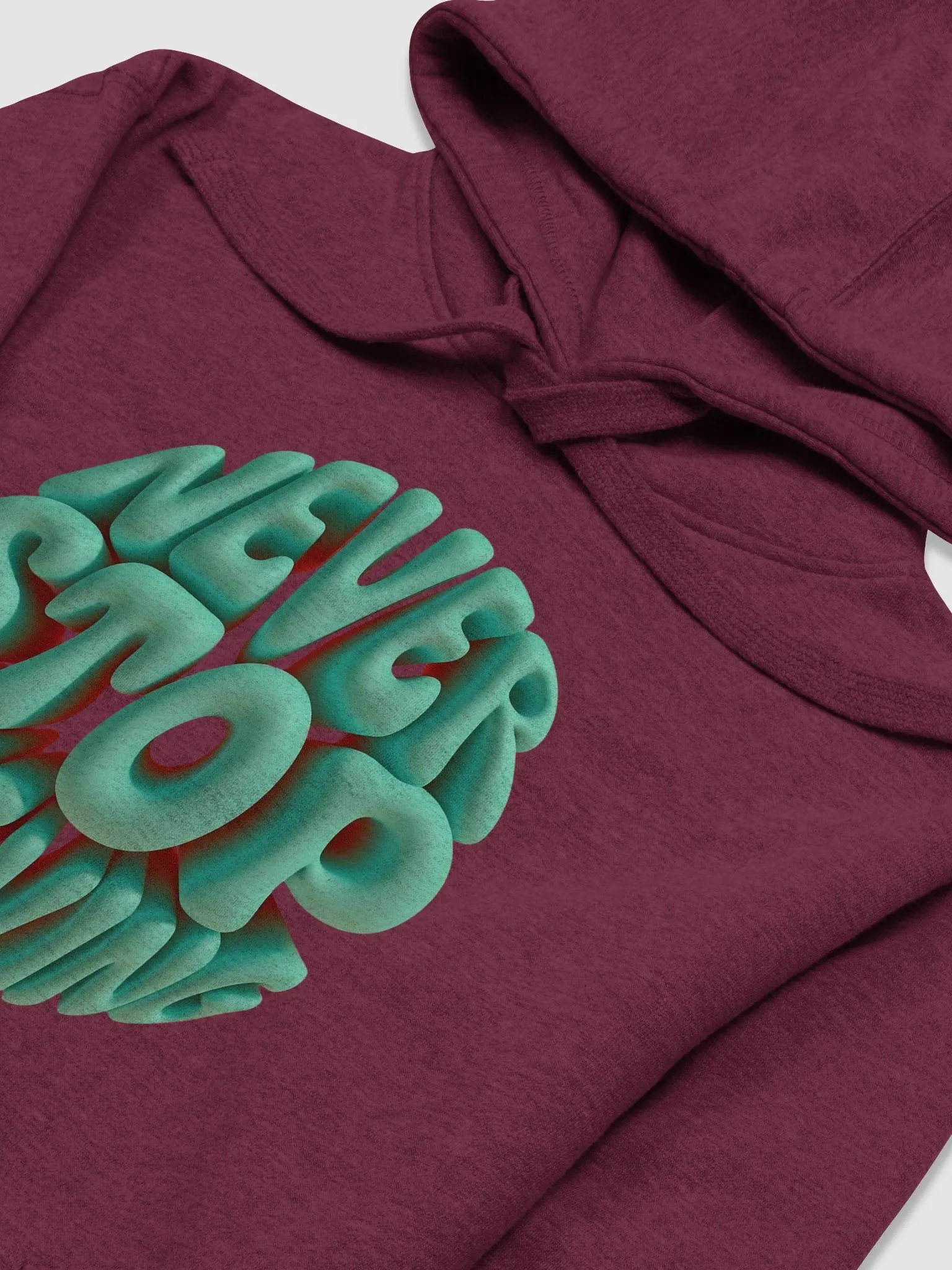 Never Stop Believing - Hood Certified 3D Drip for Hoodies product image (12)