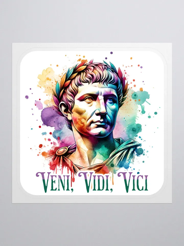 Veni Vidi Vici Sticker product image (2)