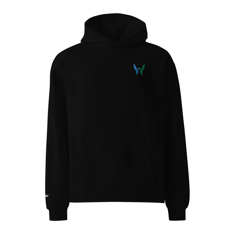 embroidered CShay emblem fitted hoodie product image (9)