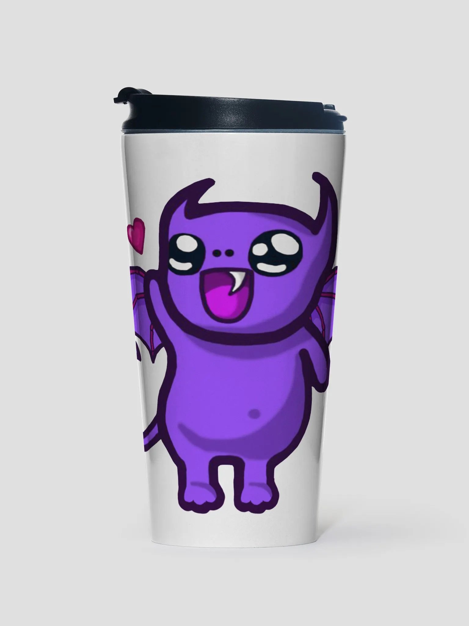 Stainless Steel Travel Mug - Waving Jeffrey product image (1)