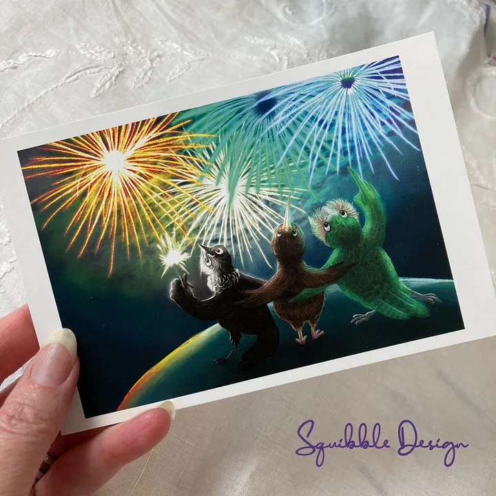 Supporter Print - Happy New Year Mini Print product image (1)