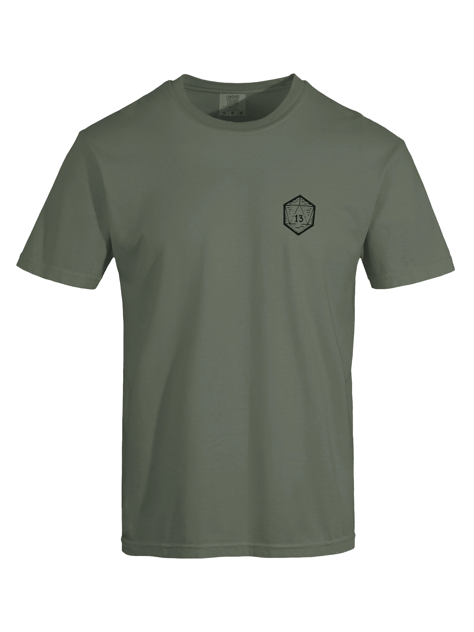 Disgraced Folk Hero (Moss T-Shirt) product image (9)