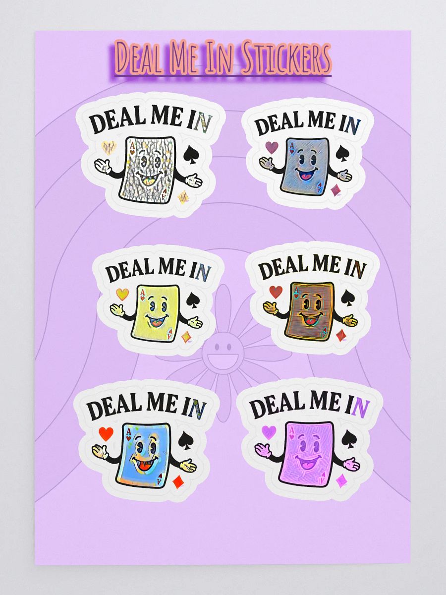 Deal Me In Stickers product image (3)