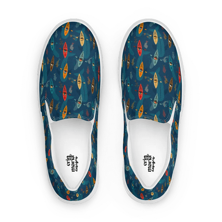 Underwater Surprise - Mens Slip On Canvas Shoes product image (1)