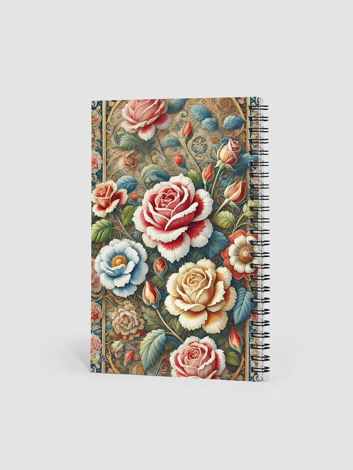 Royal Floral Spiral Notebook product image (2)