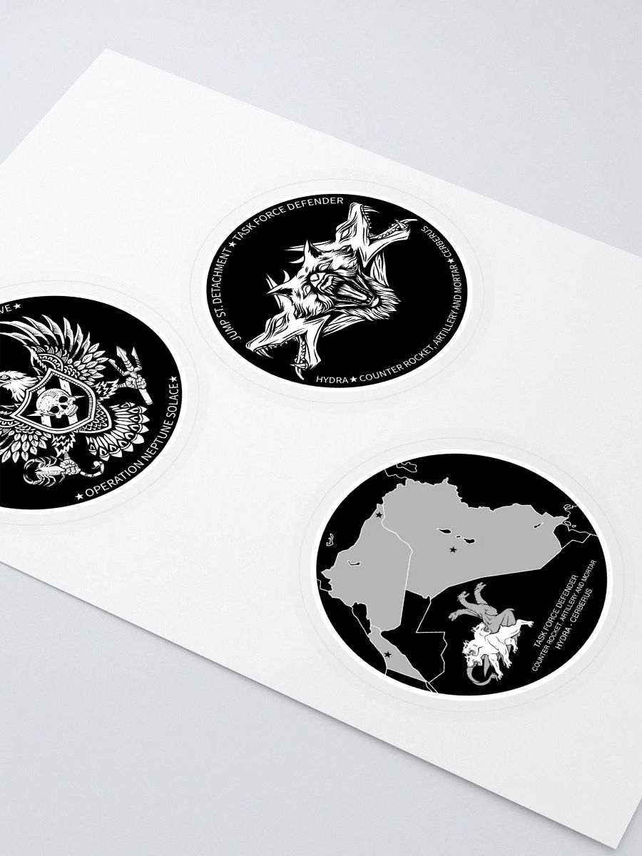 OIR/ONS Coin Sticker Sheet product image (2)