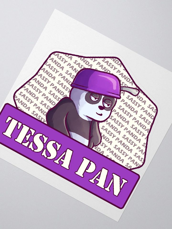 Sassy Panda Sticker product image (2)