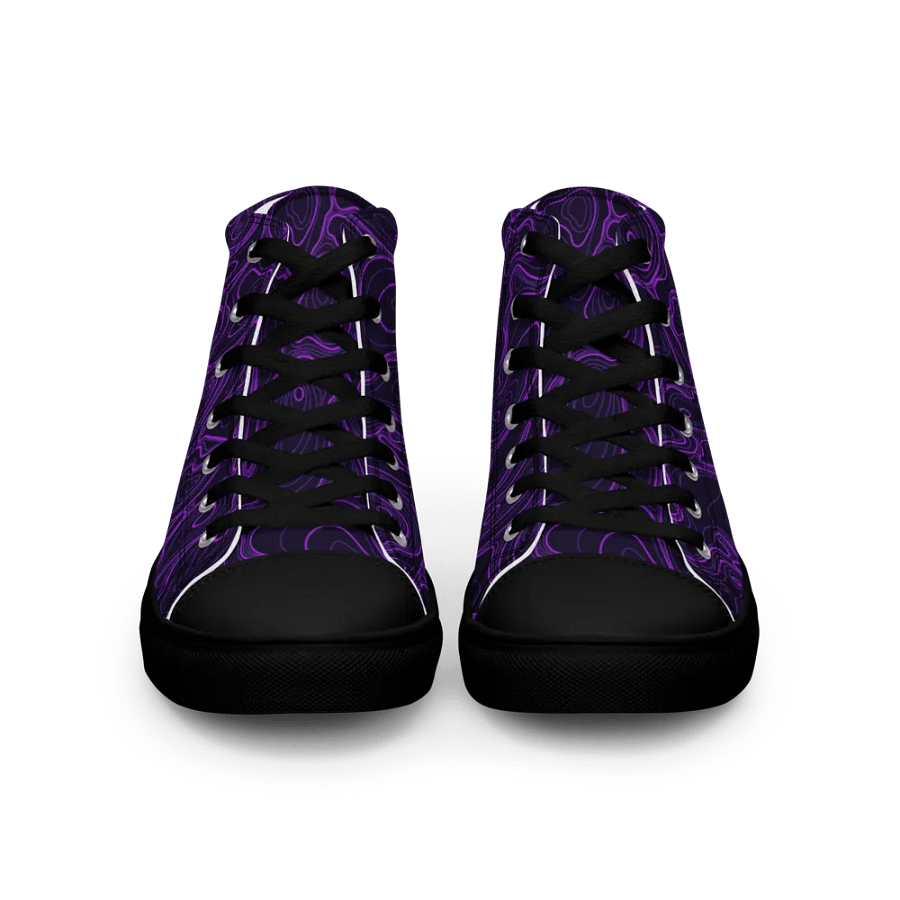 Psychedelic Swirl Women's High Tops product image (3)