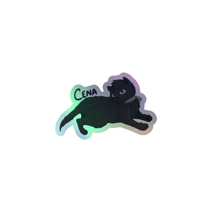 Cena - holographic sticker product image (1)
