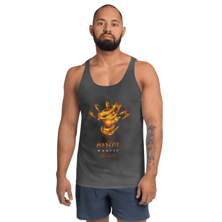 The Flamemancer | Sports Tank Top | Flint product image (2)