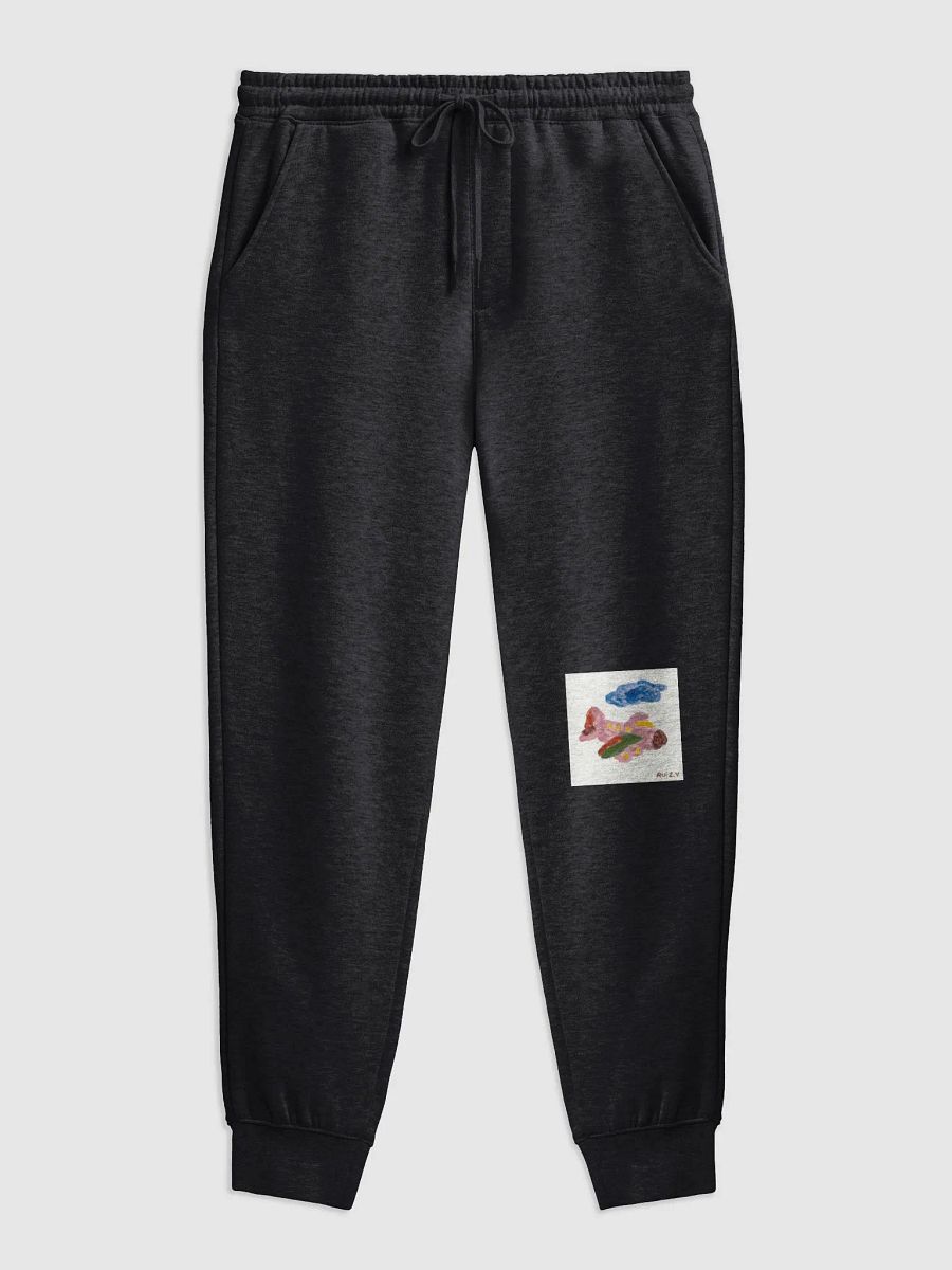 Kid Airplane (Independent Trading Co. Midweight Fleece Joggers) product image (1)