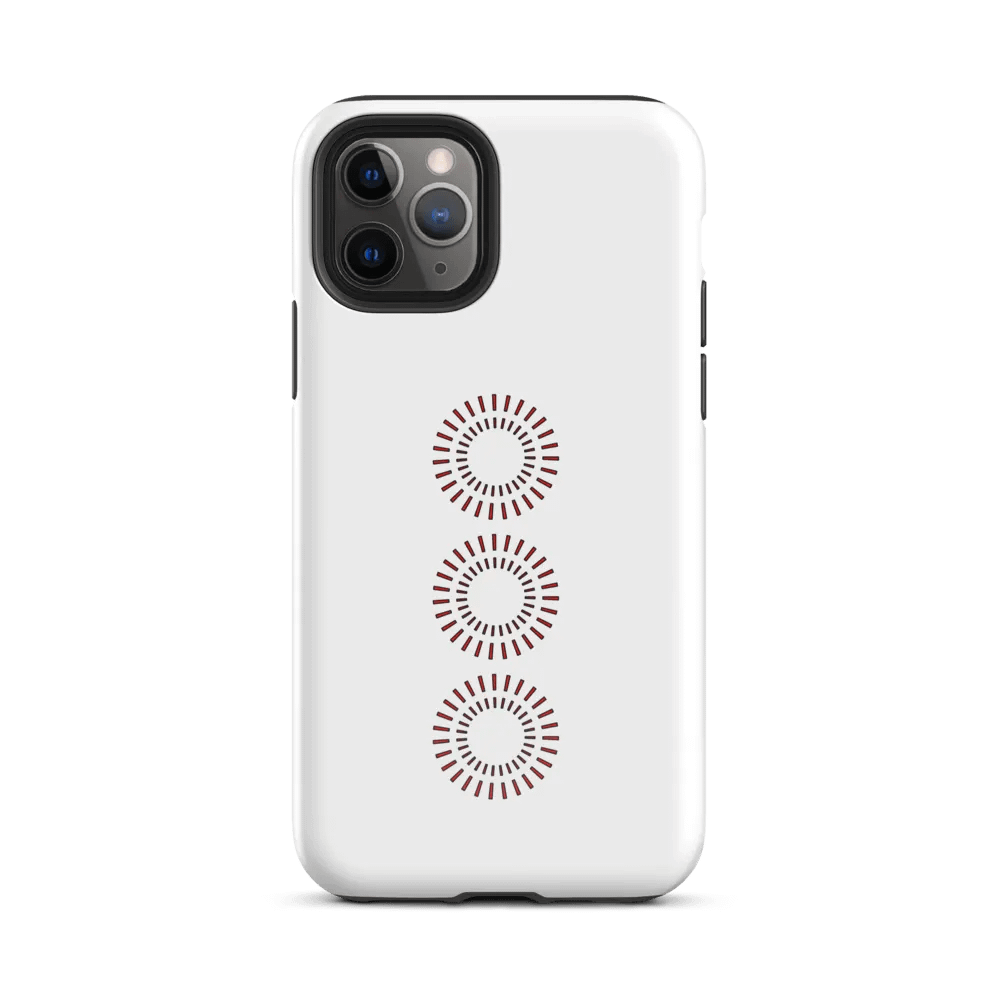 Red Circle Tough Case for iPhone® product image (53)