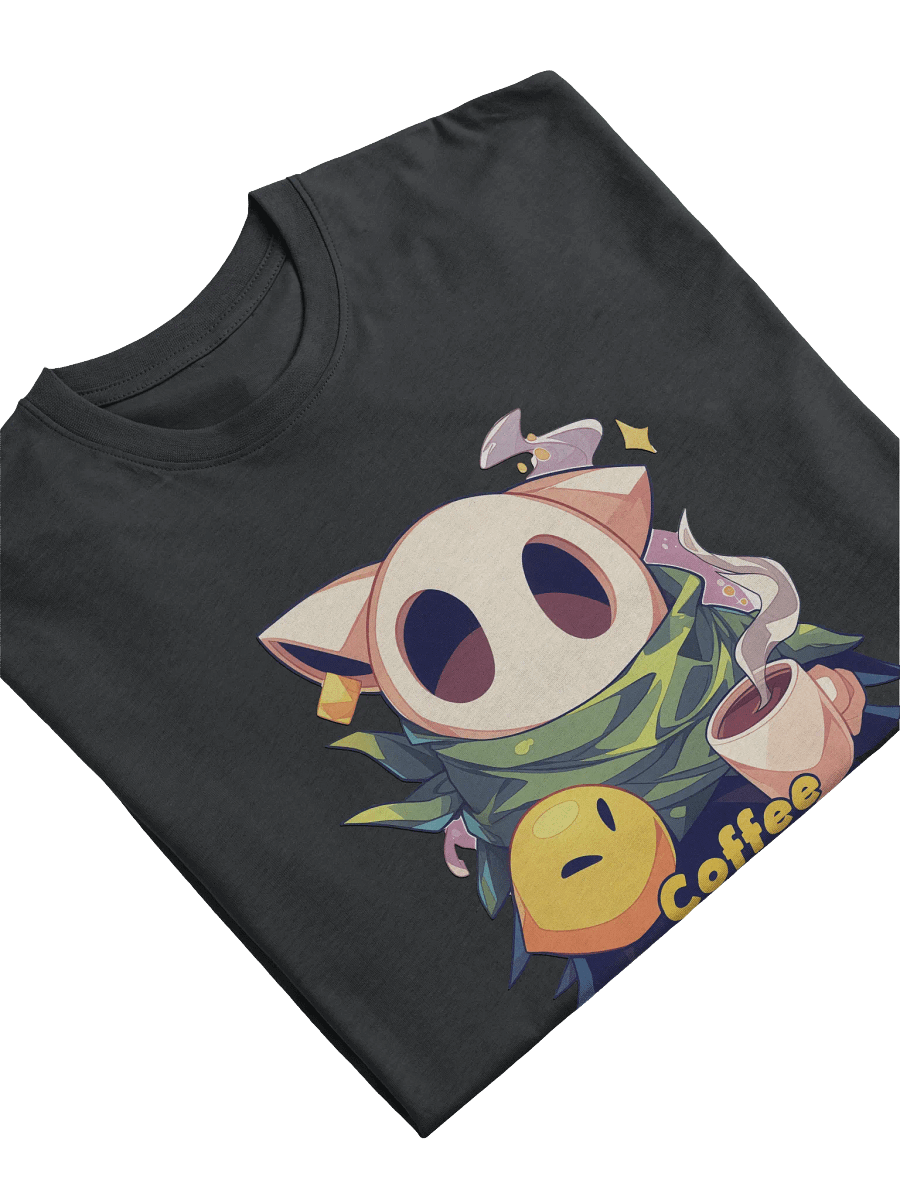 Coffee w Hako Premium Heavyweight Tee Only Front Print product image (5)