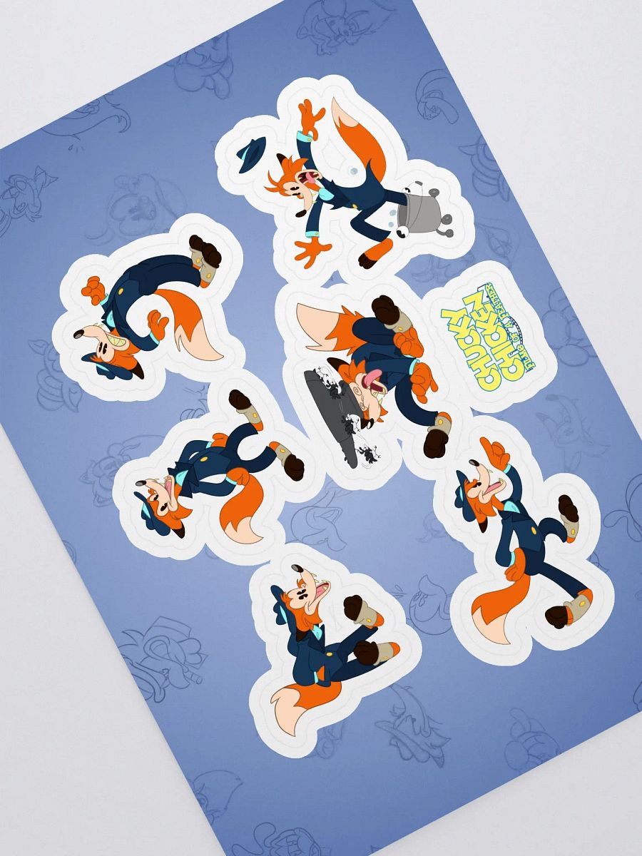 Freddy Fox Sticker Sheet product image (1)