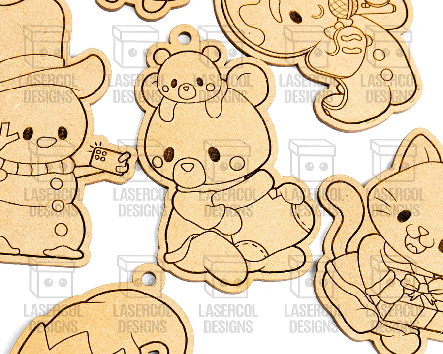 Christmas Ornaments - Laser Cut Files product image (9)