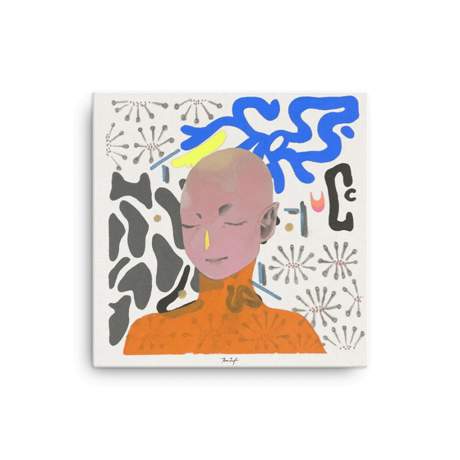 Elven Peace Square Canvas Print product image (3)