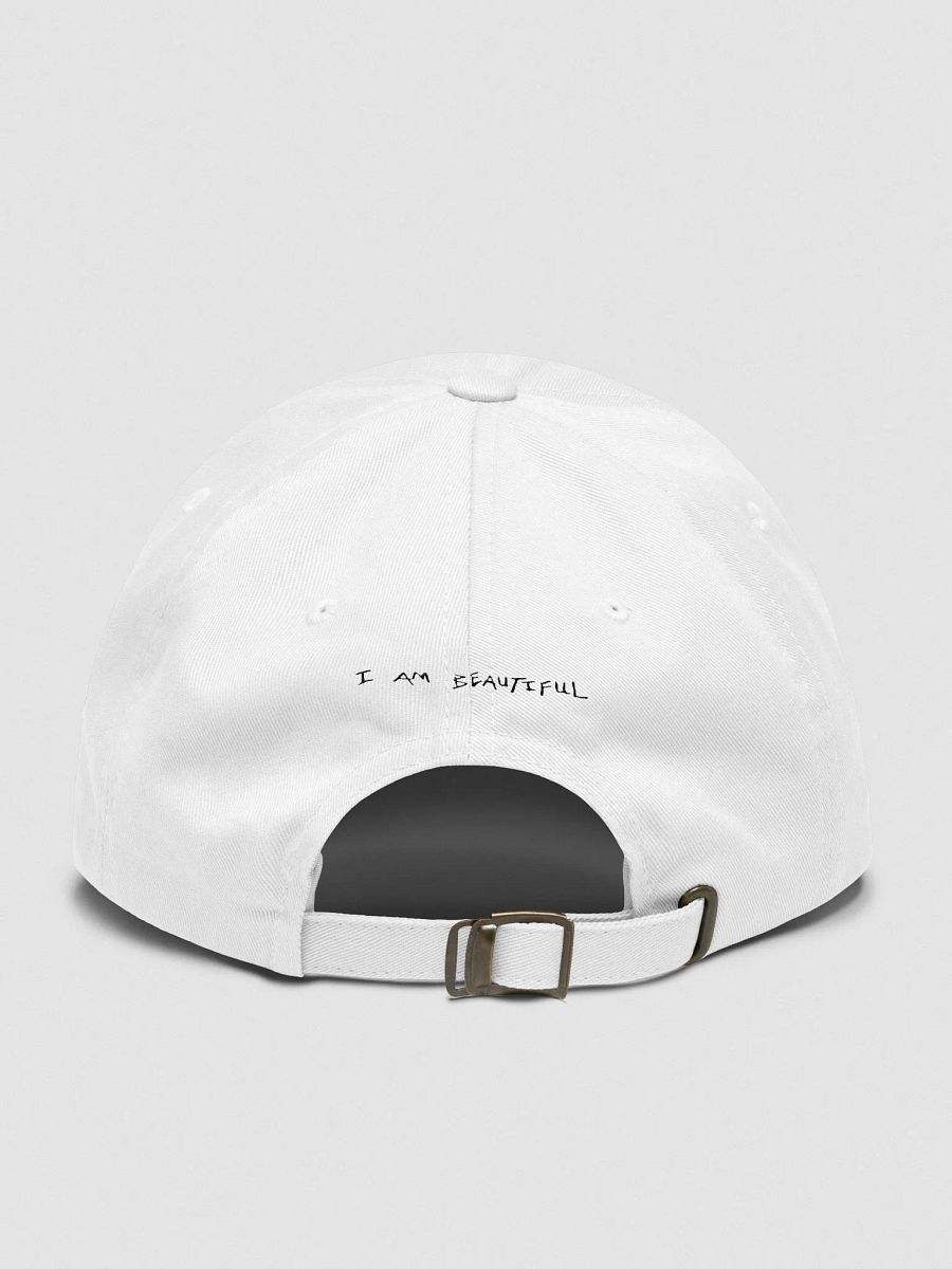 I am Beautiful White Dad Hat product image (2)