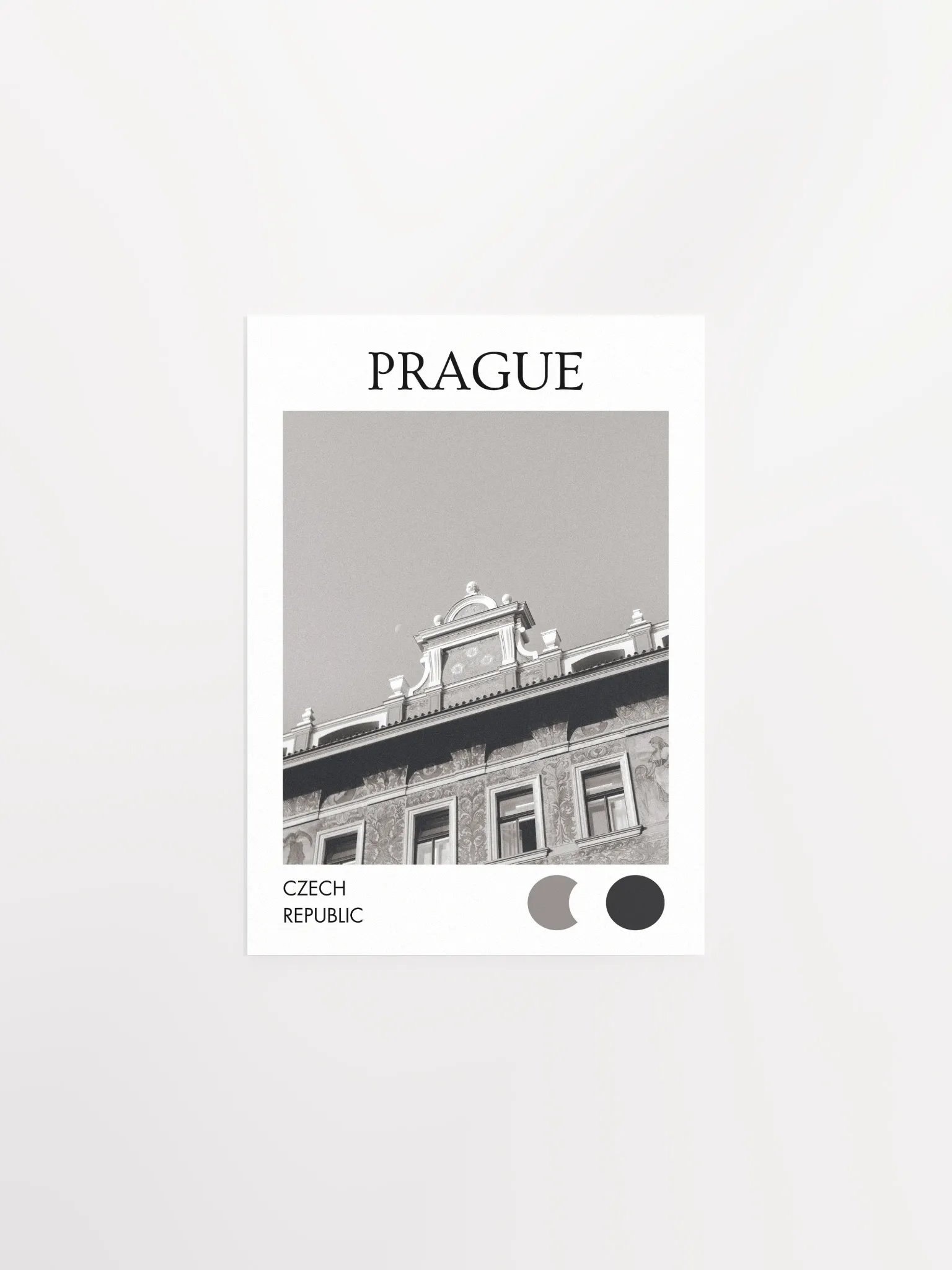 Buildings of Prague III - Black & White product image (1)