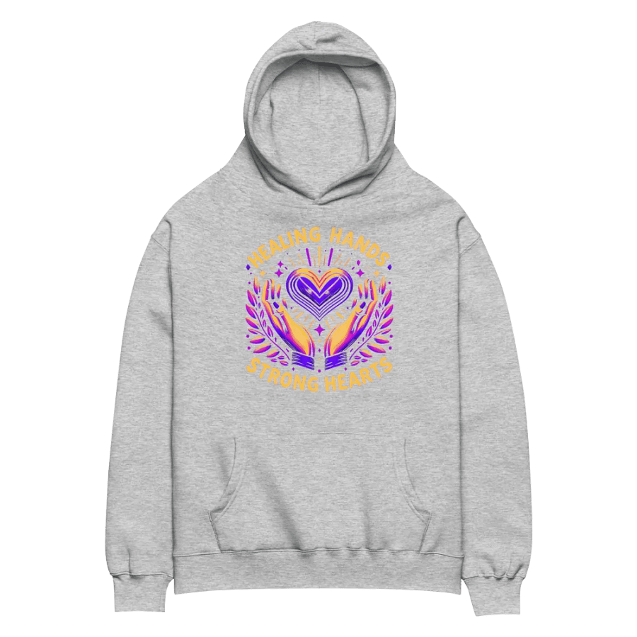 strong hearts ,healing hands hoodie product image (32)