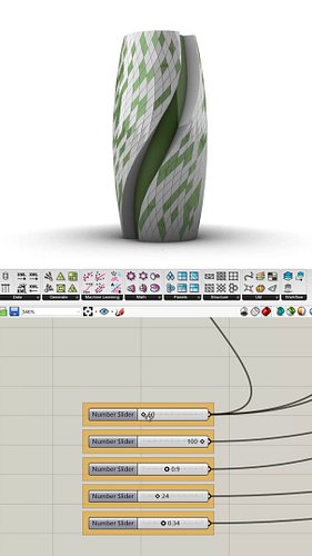 Grasshopper - EX 6 - Loft + Twist 
.
Create a parametric stair
.
Grasshopper Tutorial Architecture, 3D modeling. Organic arch...