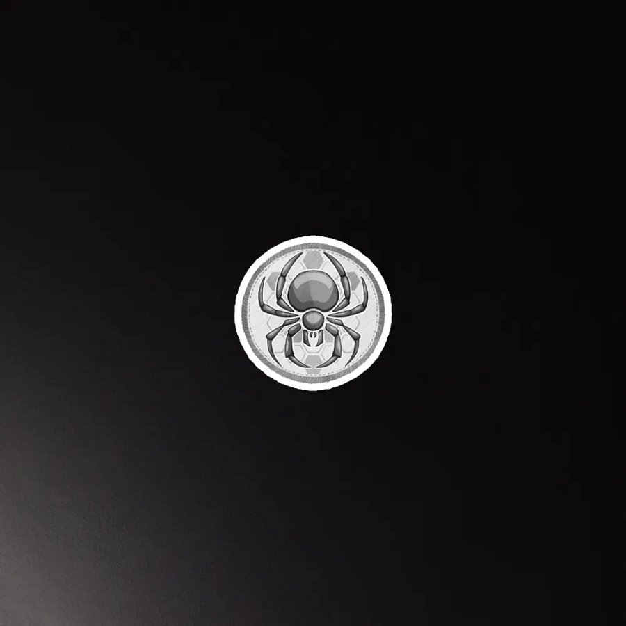 Silver Spiders Magnet product image (3)